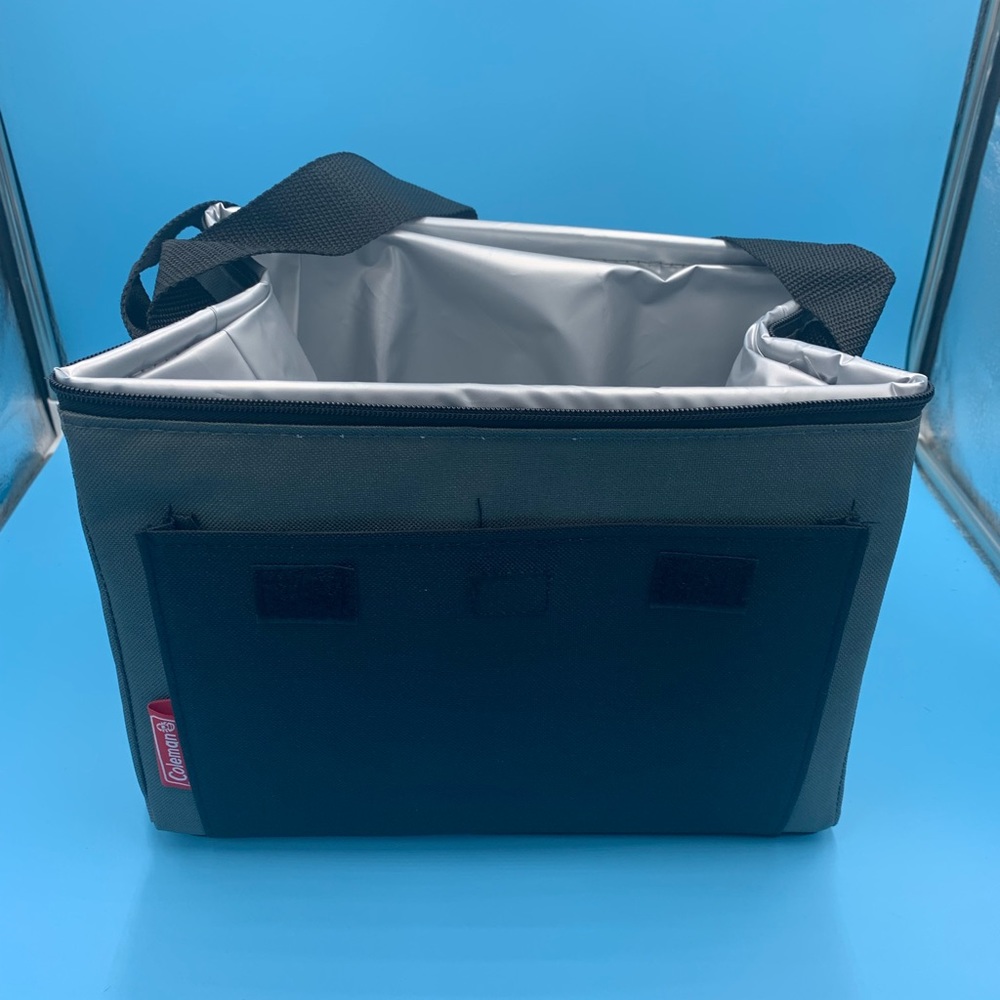 Coleman 12 can insulated cooler with adjustable shoulder strap